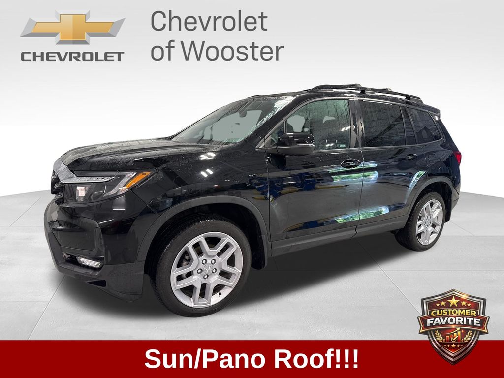 Black 2024 Honda Passport SUV / Crossover All-Wheel Drive 9-Speed Automatic