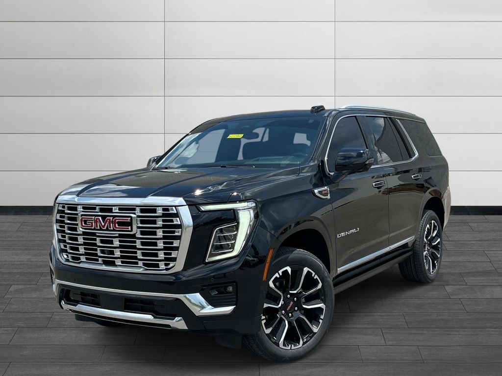 Onyx Black 2025 GMC Yukon SUV / Crossover Four-Wheel Drive