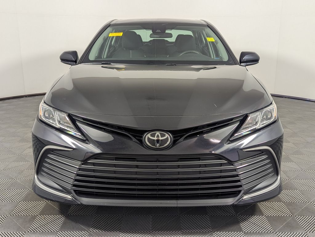 2024 Midnight Black Metallic Toyota Camry LE FWD Sedan