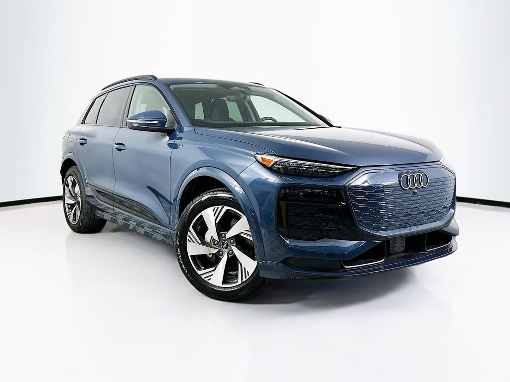 Plasma Blue Metallic 2025 Audi Q6 e-tron quattro Premium Plus SUV / Crossover All-Wheel Drive Automatic