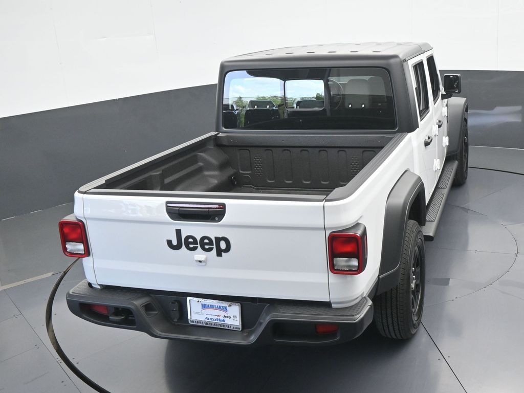 Used 2025 Bright White Clearcoat Jeep Sport image 46
