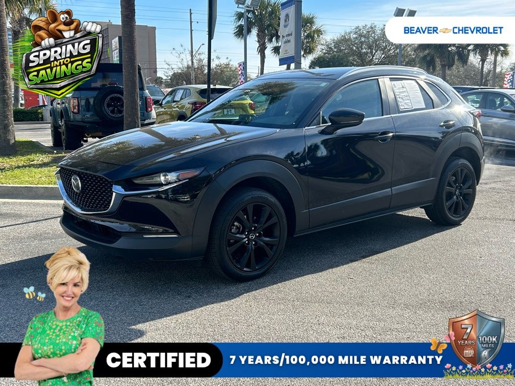 Jet Black 2024 Mazda CX-30 2.5 S Select Sport AWD SUV / Crossover All-Wheel Drive 6-Speed Automatic