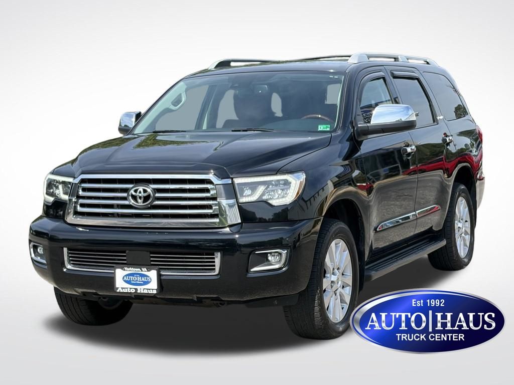 Midnight Black Metallic 2021 Toyota Sequoia SUV / Crossover Four-Wheel Drive 6-Speed Automatic