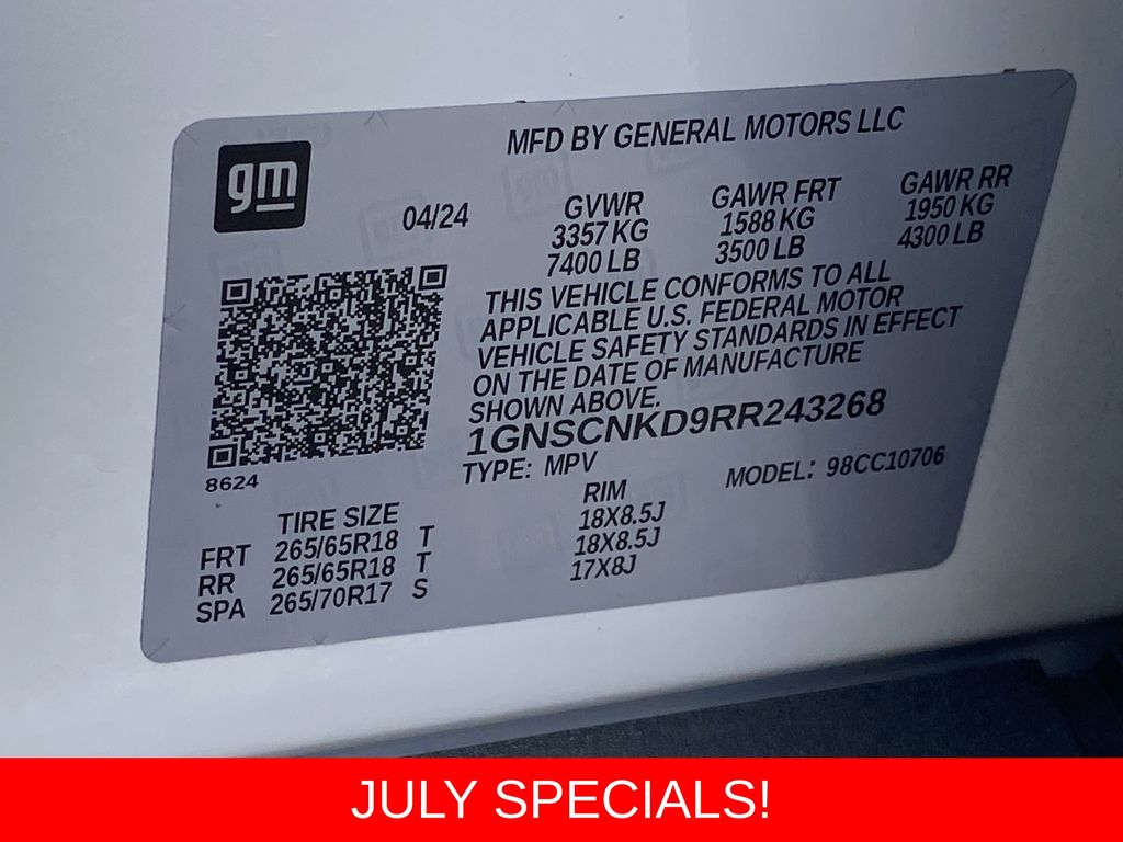 Used 2024 Chevrolet Tahoe SUV