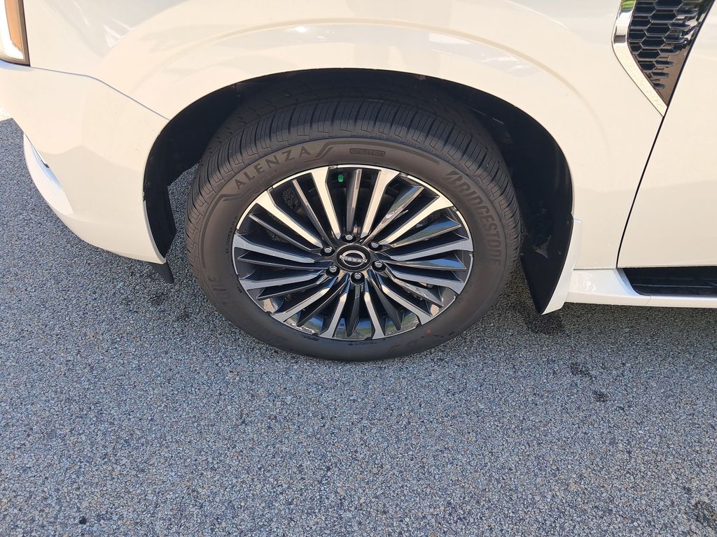 2026 Nissan Armada Platinum Reserve White at John Sisson Motors