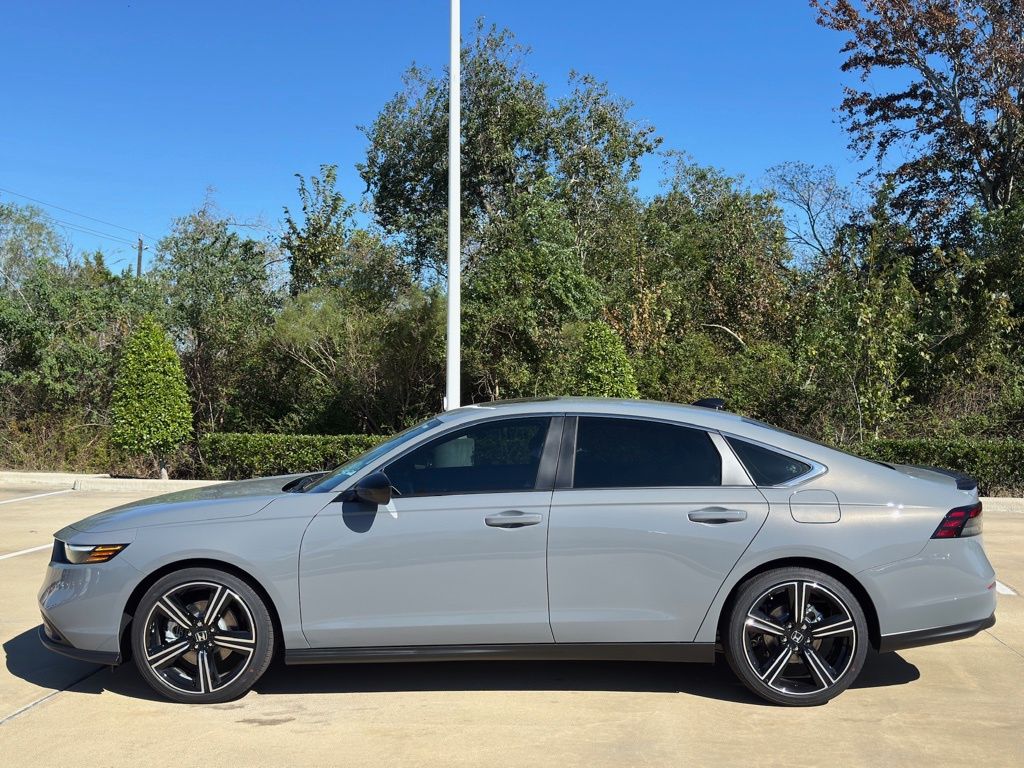 2025 Honda Accord Hybrid Sport Gray at Classic Elite Chevrolet Hwy 6