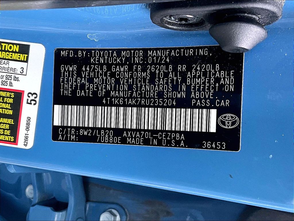 2024 Toyota Camry — photo 36