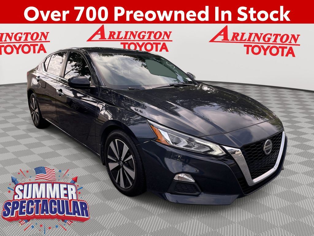 Storm Blue Metallic 2022 Nissan Altima Sedan Front-Wheel Drive Continuously Variable Transmission