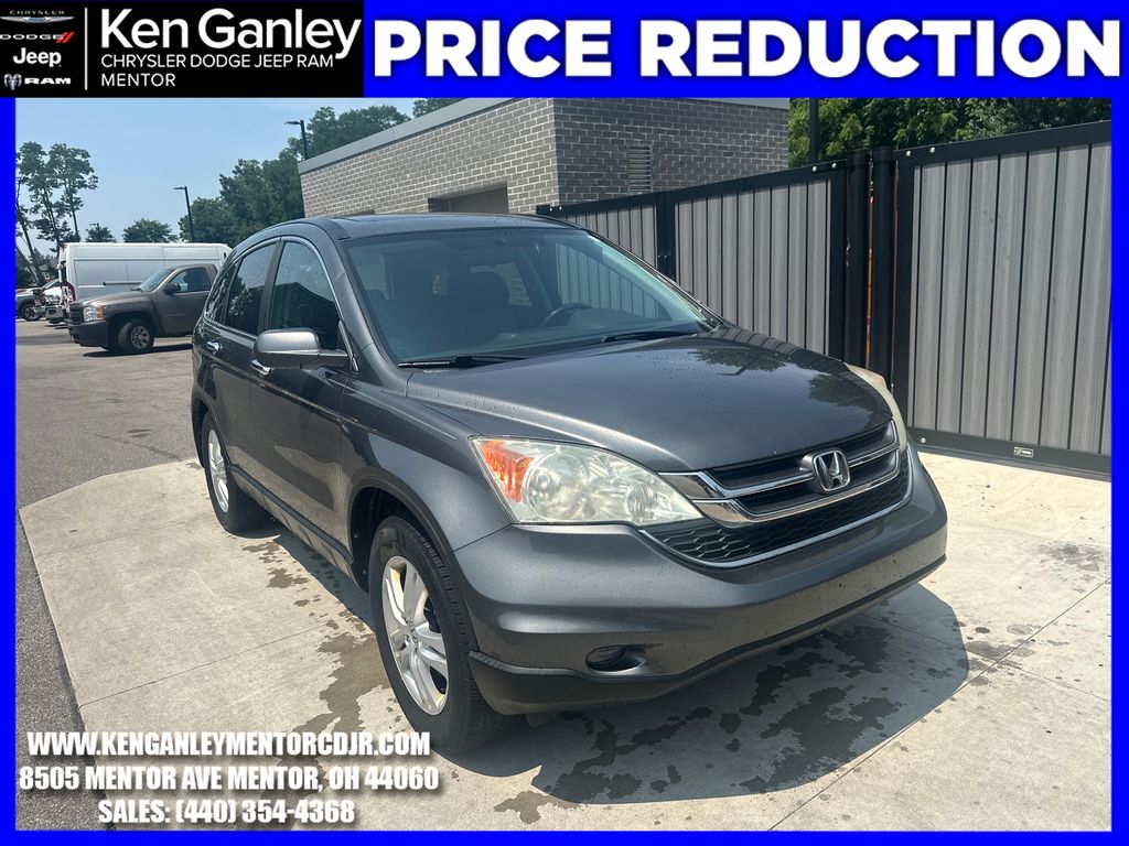 Gray 2011 Honda CR-V SUV / Crossover All-Wheel Drive 5-Speed Automatic