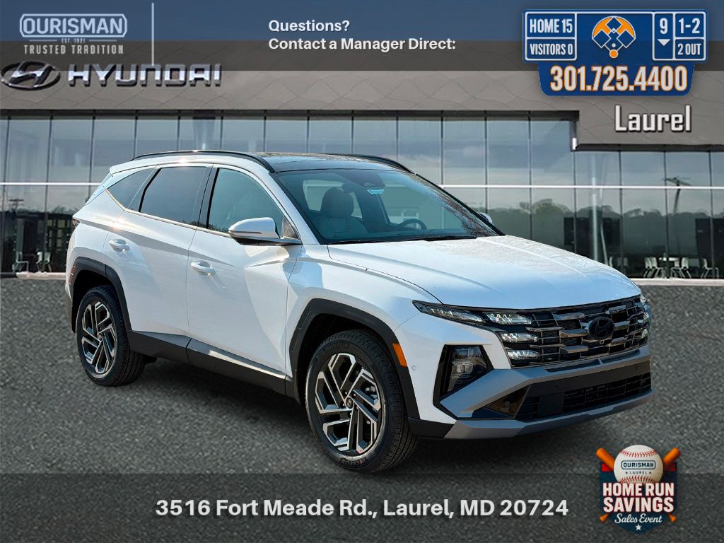White Pearl 2026 Hyundai Tucson Limited AWD SUV / Crossover All-Wheel Drive 8-Speed Automatic