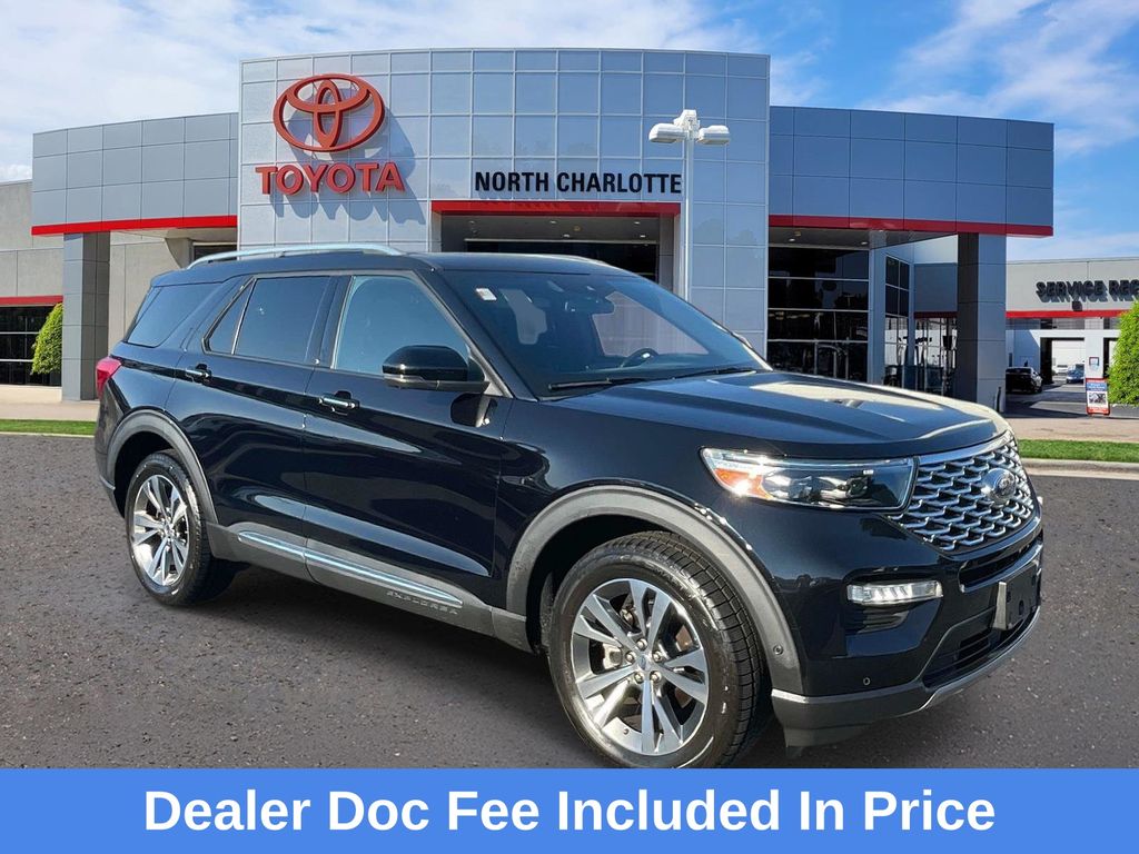 Agate Black Metallic 2020 Ford Explorer SUV / Crossover All-Wheel Drive Automatic
