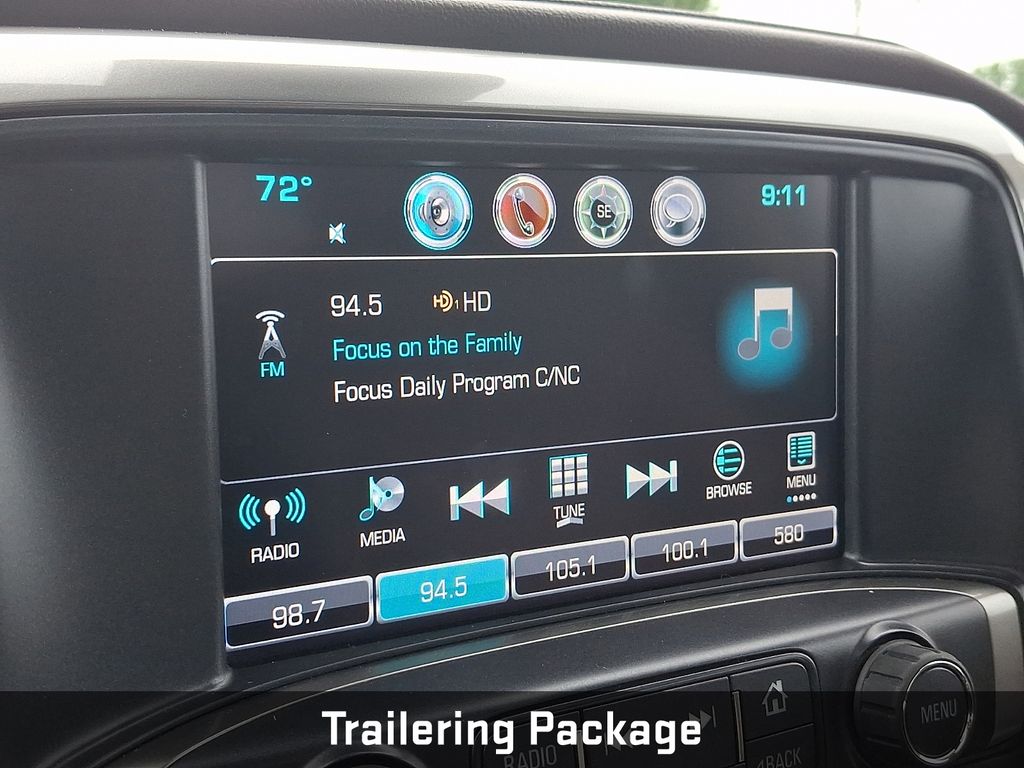 2018 Chevrolet Silverado 1500 LTZ White at Phil Fitts Ford
