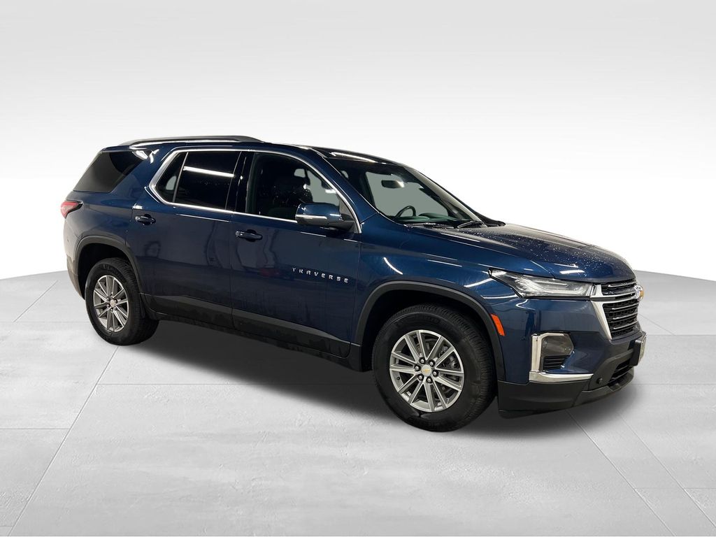 Northsky Blue Metallic 2023 Chevrolet Traverse SUV / Crossover Four-Wheel Drive 9-Speed Automatic