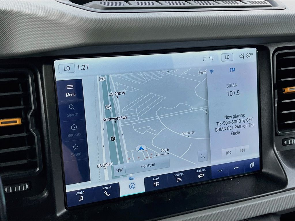 2022 Ford Bronco Badlands Blue at DeMontrond Ford