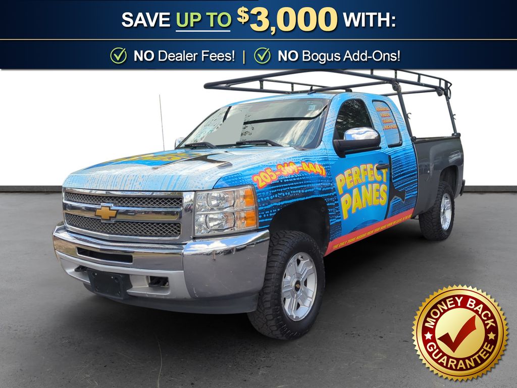 Graystone Metallic 2012 Chevrolet Silverado 1500 LT Extended Cab RWD Pickup Truck 4X2 6-Speed Automatic Overdrive