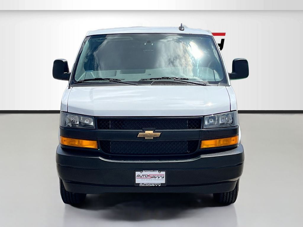 2025 Chevrolet Express 2500 Work Van White at AutoSavvy Houston Northwest