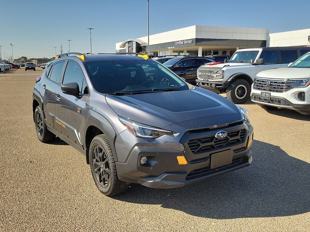 2024 Subaru Crosstrek Wilderness Gray at McGavock Nissan of Amarillo