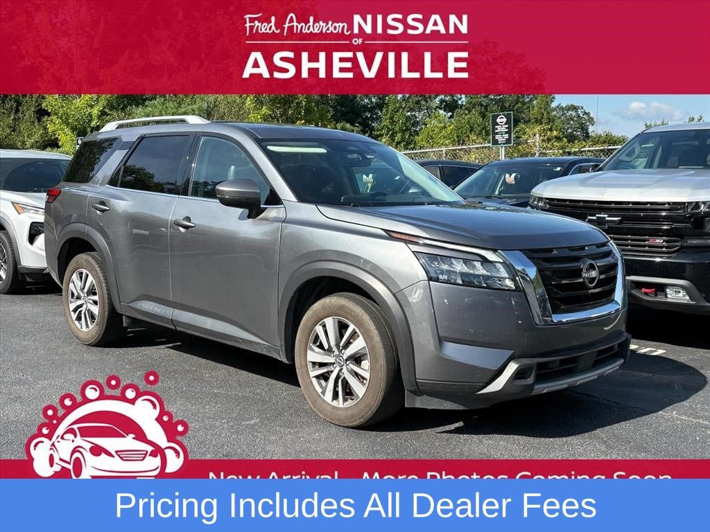 Gray (Gun Metallic) 2025 Nissan Pathfinder SUV / Crossover All-Wheel Drive 9-Speed Automatic