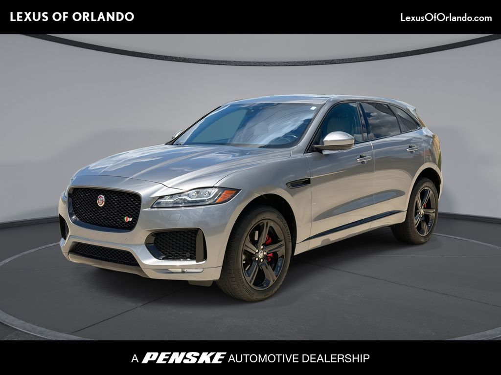 Gray 2020 Jaguar F-PACE SUV / Crossover All-Wheel Drive 8-Speed Automatic