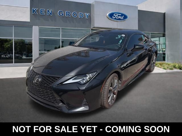 Black (Caviar) 2021 Lexus RC 350 F Sport RWD Coupe Rear-Wheel Drive 8-Speed Automatic