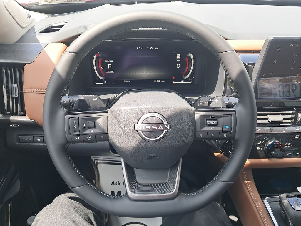2026 Nissan Pathfinder Platinum Red at John Sisson Motors