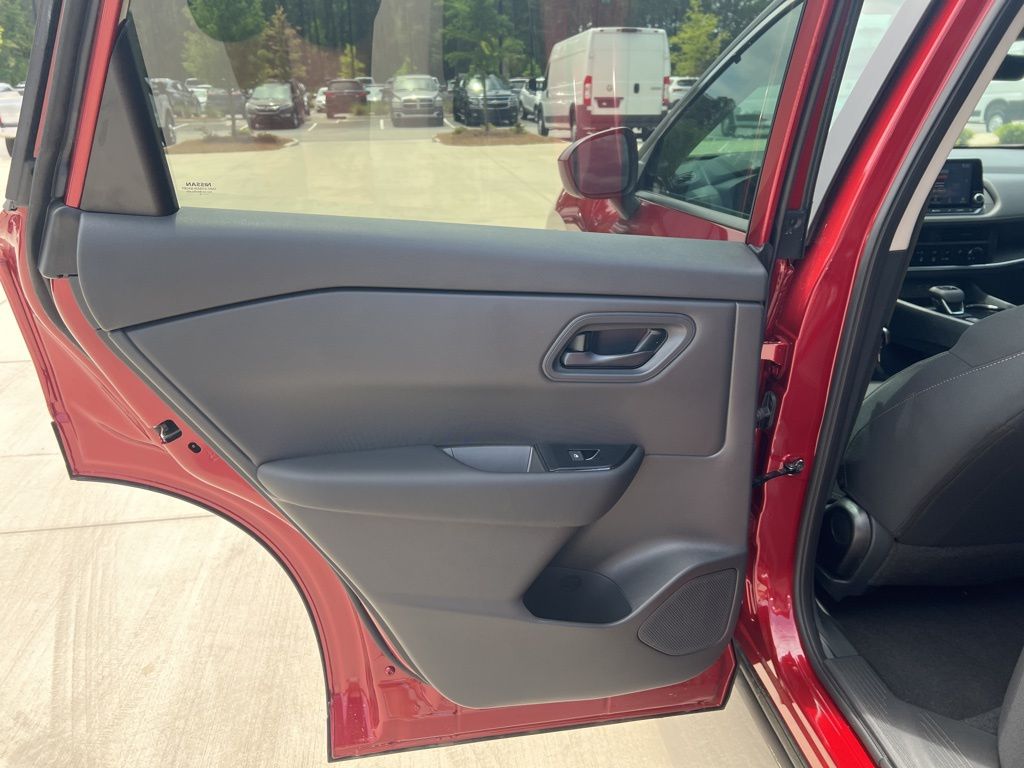 2025 Scarlet Ember Tintcoat Nissan Rogue S FWD SUV
