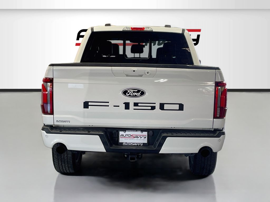 Used 2024 White Metallic Ford Lariat image 6