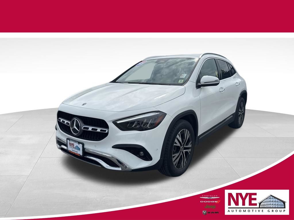 White 2025 Mercedes-Benz GLA 250 4MATIC SUV / Crossover All-Wheel Drive 8-Speed Dual Clutch