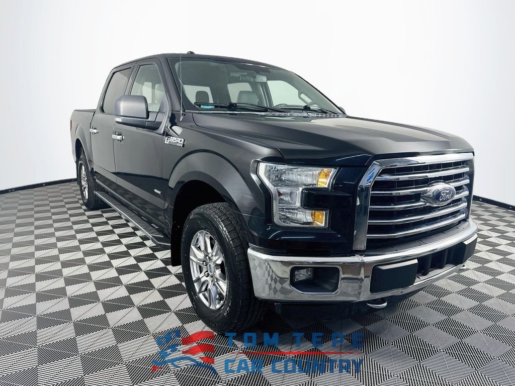 Shadow Black 2016 Ford F-150 Pickup Truck Four-Wheel Drive 6-Speed Automatic