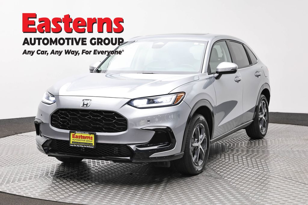 Silver 2025 Honda HR-V EX-L AWD SUV / Crossover All-Wheel Drive Continuously Variable Transmission