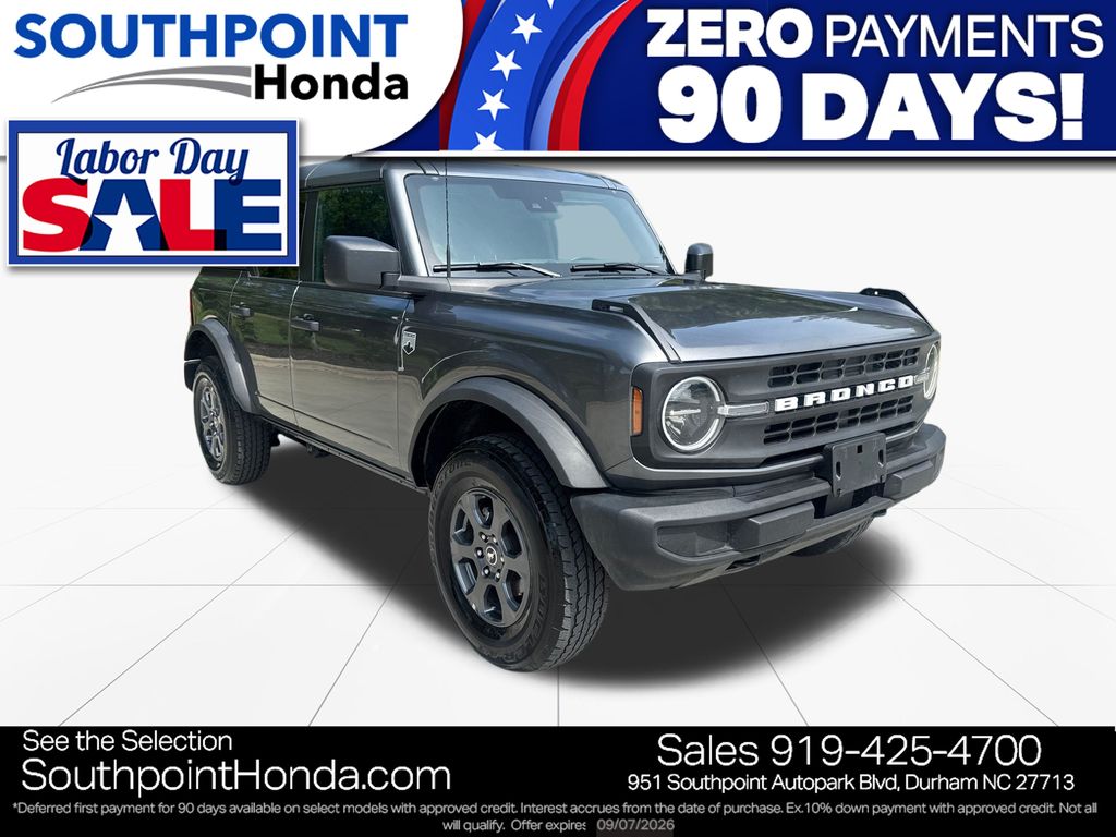 Gray Metallic 2025 Ford Bronco SUV / Crossover Four-Wheel Drive Automatic