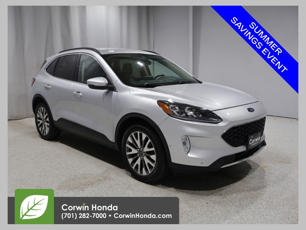 Ingot Silver Metallic 2020 Ford Escape SUV / Crossover All-Wheel Drive 8-Speed Automatic