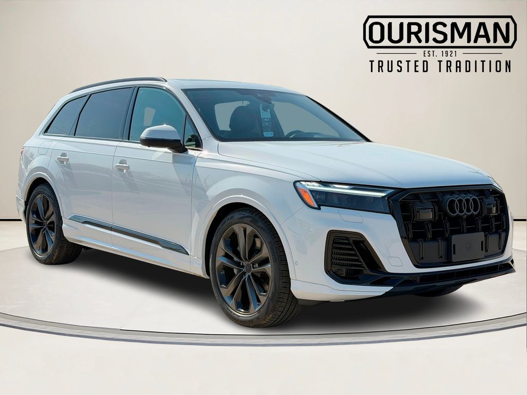Glacier White Metallic 2026 Audi Q7 SUV / Crossover All-Wheel Drive 8-Speed Automatic