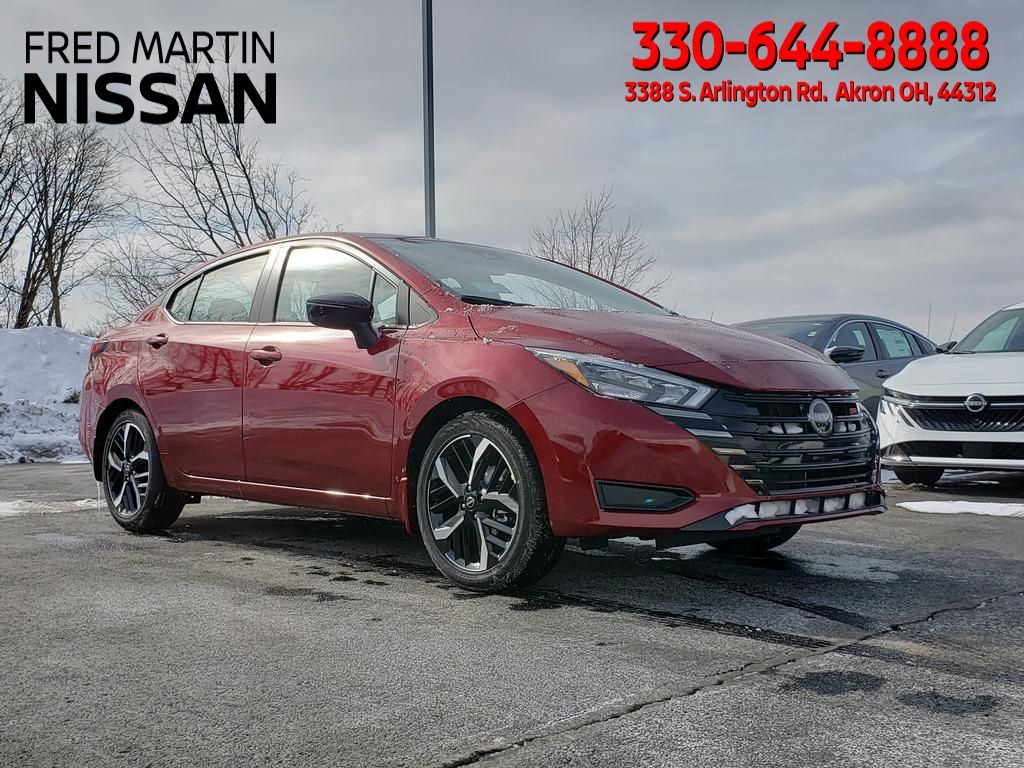 new 2025 Nissan Versa car, priced at $22,583