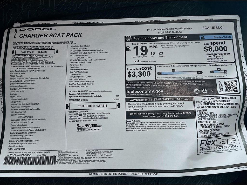 New 2026 Black Dodge Scat Pack image 21