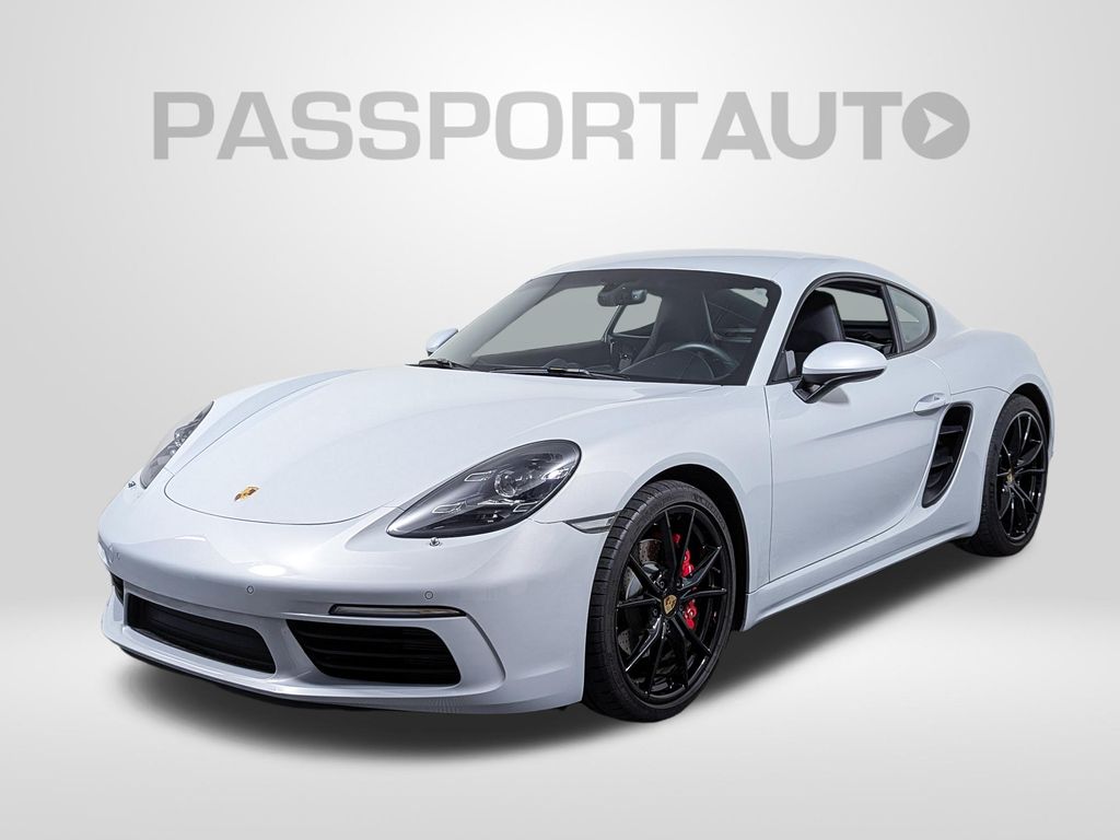 Gray 2025 Porsche 718 Cayman S RWD Coupe Rear-Wheel Drive Manual