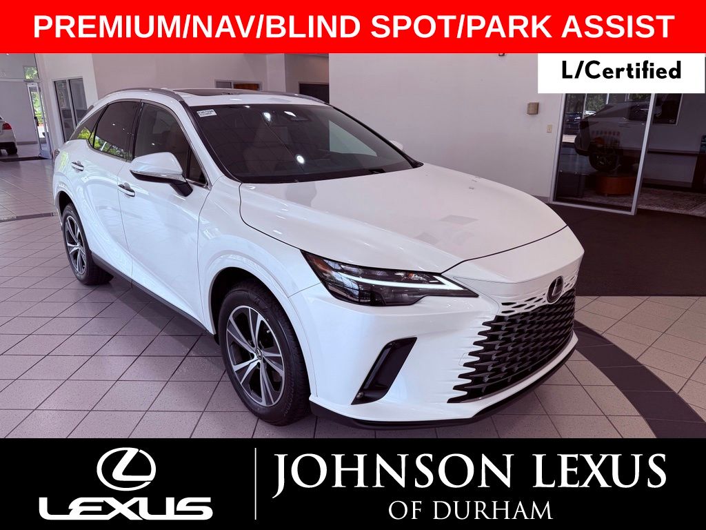 Eminent White Pearl 2025 Lexus RX SUV / Crossover Front-Wheel Drive 8-Speed Automatic