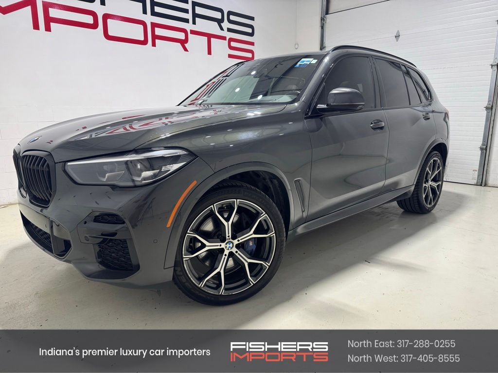 Gray 2022 BMW X5 xDrive40i AWD SUV / Crossover All-Wheel Drive 8-Speed Automatic
