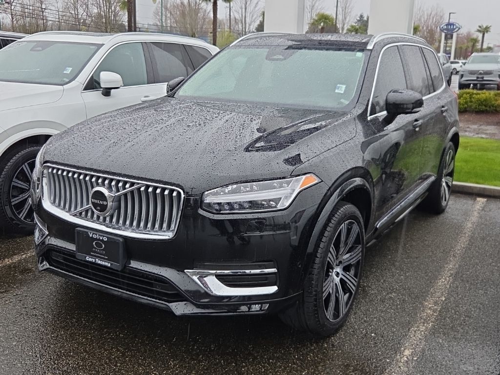Onyx Black Metallic 2023 Volvo XC90 B6 Ultimate Bright Theme 7-Passenger AWD SUV / Crossover All-Wheel Drive Automatic