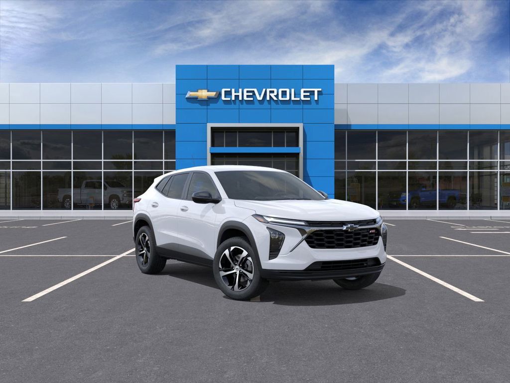 Summit White 2026 Chevrolet Trax RS with 1RS FWD SUV / Crossover Front-Wheel Drive 6-Speed Automatic
