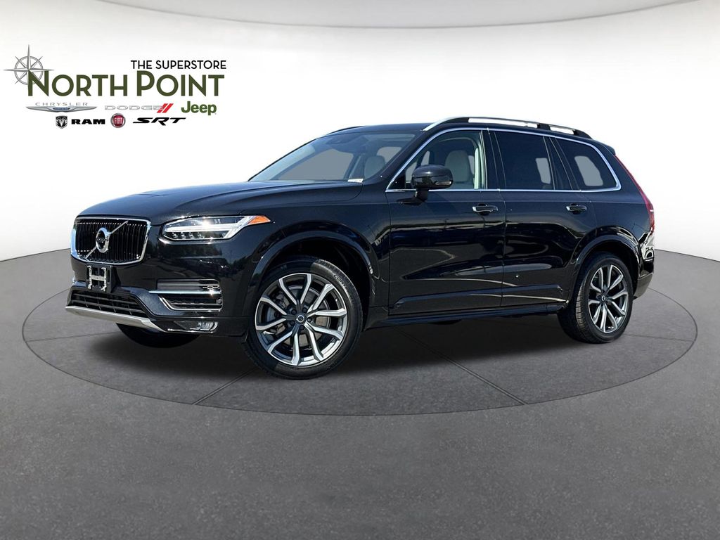 Onyx Black Metallic 2019 Volvo XC90 T5 Momentum AWD SUV / Crossover All-Wheel Drive Automatic