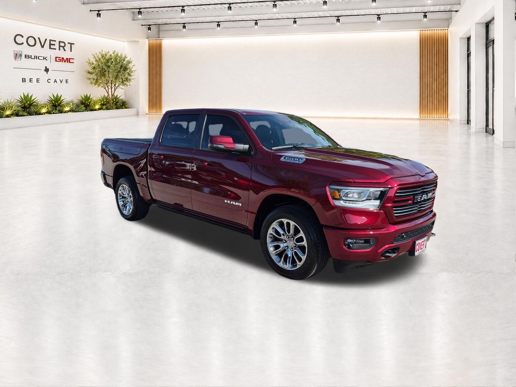 Red 2023 RAM 1500 Pickup Truck Four-Wheel Drive 8-Speed Automatic