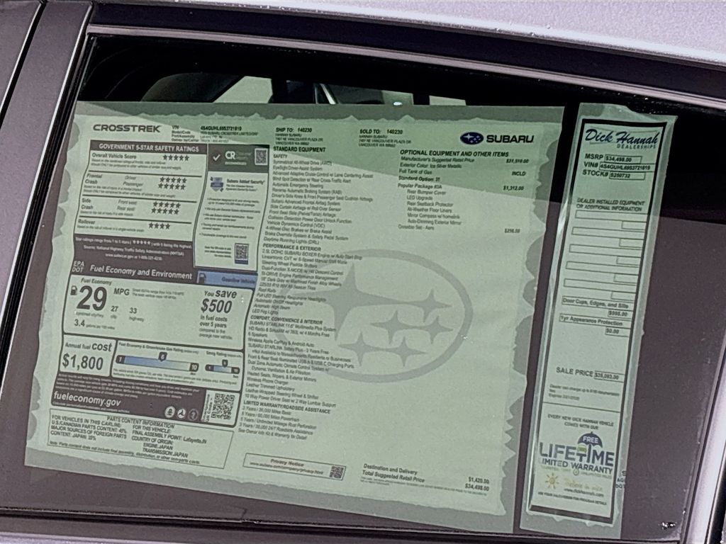 2025 Subaru Crosstrek Limited