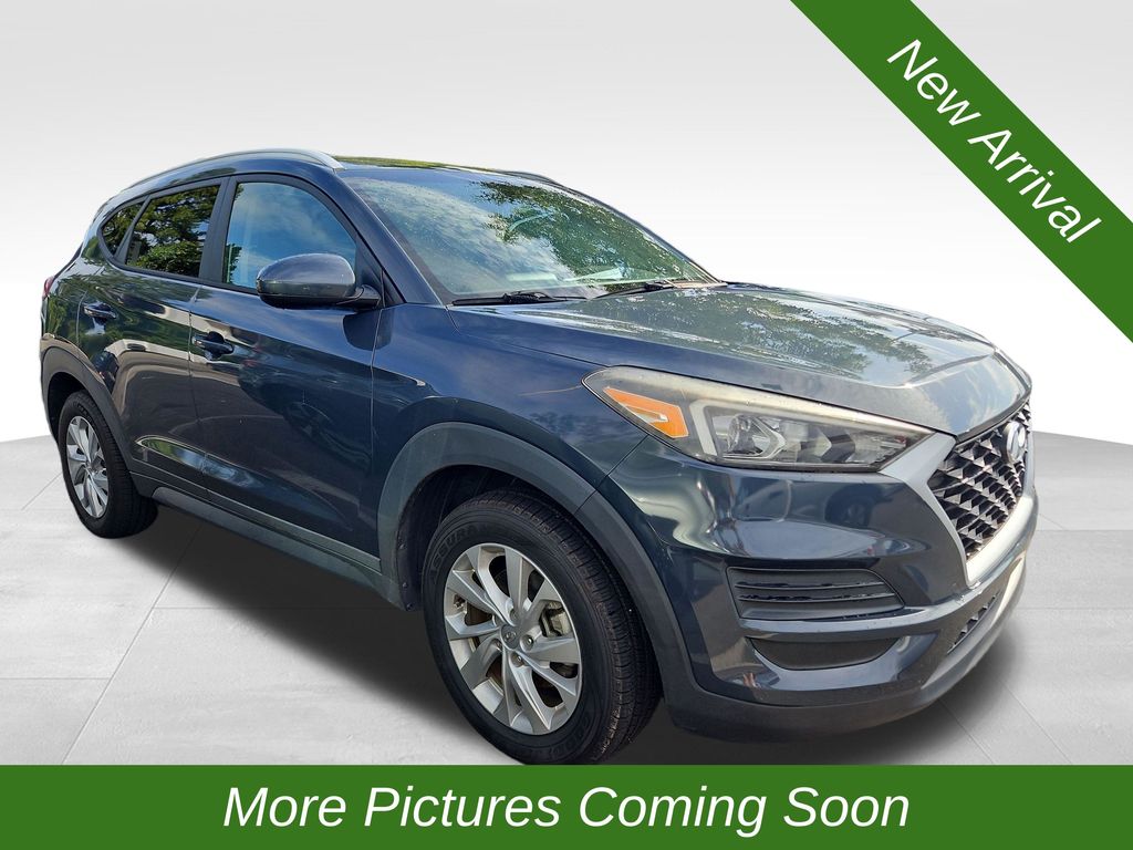Dusk Blue 2020 Hyundai Tucson SUV / Crossover Front-Wheel Drive 6-Speed Automatic