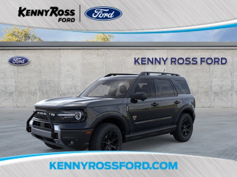 Shadow Black 2025 Ford Bronco Sport SUV / Crossover All-Wheel Drive 8-Speed Automatic
