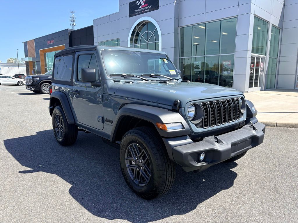Anvil Clear Coat 2026 Jeep Wrangler Sport 2-Door 4WD SUV / Crossover Four-Wheel Drive 8-Speed Automatic