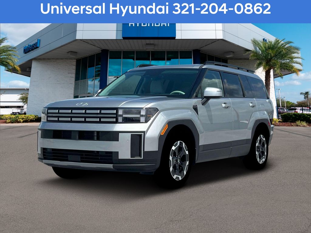 Shimmering Silver Pearl 2026 Hyundai Santa Fe SUV / Crossover Front-Wheel Drive 8-Speed Automatic