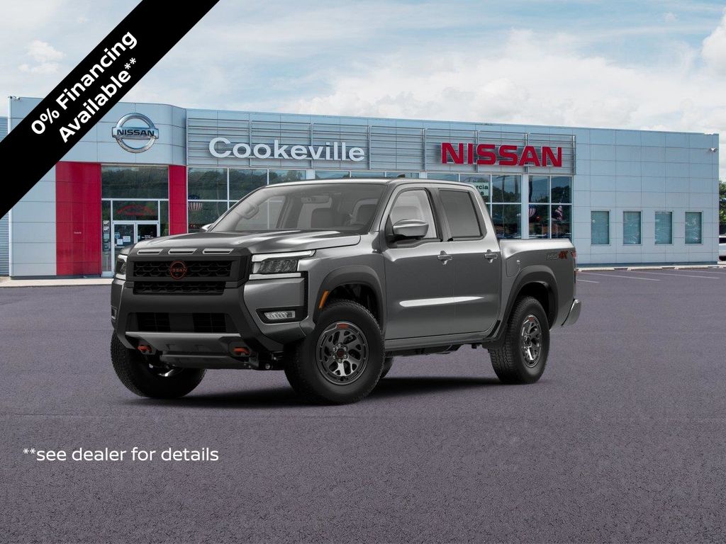 Gray (Gun Metallic) 2026 Nissan Frontier Pickup Truck Four-Wheel Drive 9-Speed Automatic Overdrive