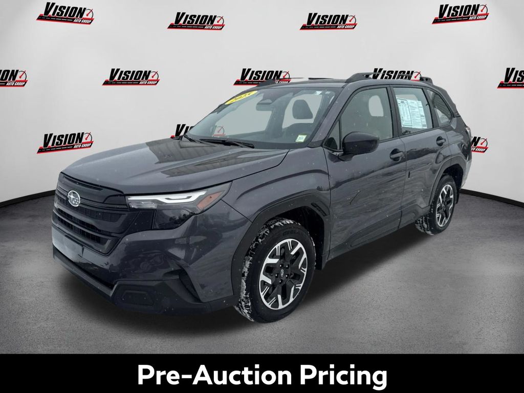 Magnetite Gray Metallic 2025 Subaru Forester Crossover AWD SUV / Crossover All-Wheel Drive Continuously Variable Transmission