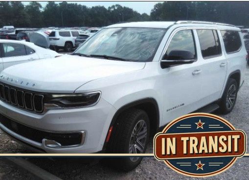 Bright White Clearcoat 2024 Jeep Wagoneer L SUV / Crossover 4X2 8-Speed Automatic